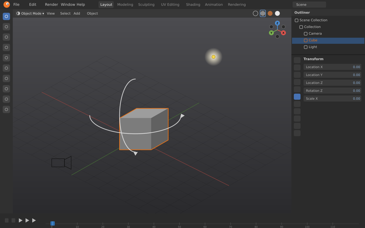 Урок 2. Устанавливаем Blender и осваиваем навигацию